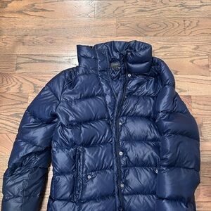 Navy Puffer Jacket